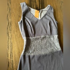 NWT floor length sleeveless dress size 0